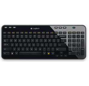 Logitech K360 Wireless Keyboard,  Black