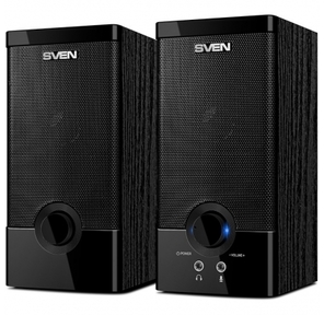 Sven SPS-603 черный USB-порт ПК,  ноутбука или адаптер 5V DC