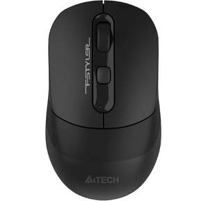 Мышь A4Tech Fstyler FB10CS черный оптическая  (2000dpi) silent беспроводная BT / Radio USB  (4but)