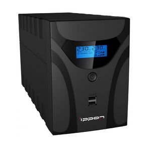 Источник бесперебойного питания IPPON ИБП Ippon Smart Power Pro II 1200 Line-Interactive 720W / 1200VA  (803621)