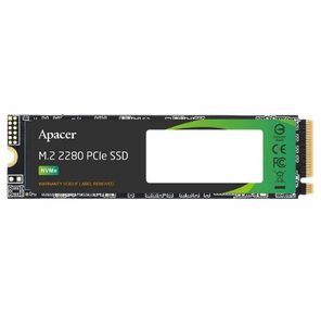 Apacer SSD AS2280P4X 256Gb M.2 2280 PCIe Gen3x4,  R2100 / W1700 Mb / s,  3D NAND,  MTBF 1.8M,  NVMe,  100TBW,  Retail,  3 years  (AP256GAS2280P4X-1)