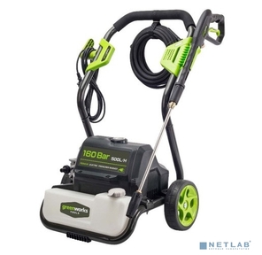 Мойка высокого давления GreenWorks GPWG8II 160 bar электрическая  (5106807)