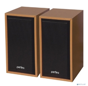 Perfeo колонки "Cabinet" 2.0,  мощность 2х3 Вт  (RMS),  бук дерево,  USB  (PF-84-WD)