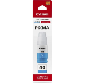 Картридж струйный Canon GI-40 C 3400C001 голубой  (70мл) для Canon Pixma G5040 / G6040