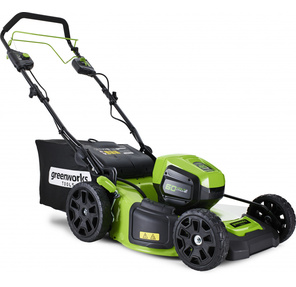 Greenworks Газонокосилка самоходная,  аккумуляторная GD60LM46SP,  {60V,  51 см,  бесщеточная,  без АКБ и ЗУ} [2502907]