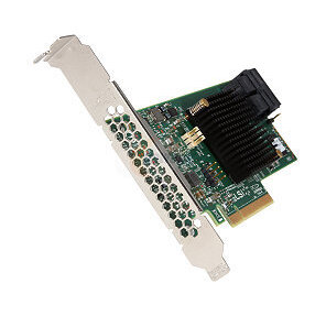 Серверный RAID-контроллер SAS / SATA 8 кан. LSI Logic "MegaRAID SAS 9341-8i" RAID 0 / 1 / 5 / 10 / 50 / JBOD  (PCI-E x8)