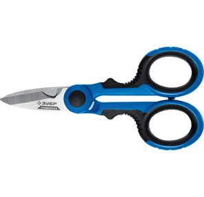 Ножницы электрика универсальные ЗУБР 145 мм,  УНИВЕРСАЛ