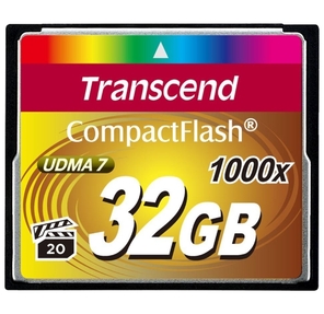 Transcend TS32GCF1000 32GB Compact Flash Card  (1000X,  TYPE I)