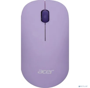Мышь Acer OMR205 фиолетовый оптическая  (1200dpi) беспроводная USB для ноутбука  (2but)