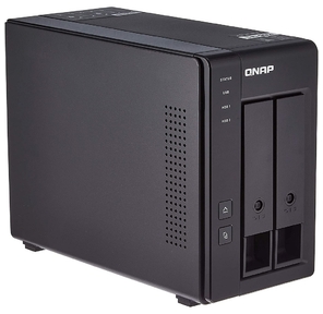 QNAP DAS TR-002 2-Bay 2.5 / 3.5 SATA  Type-C USB 3.1 Gen 1  (5 Gb / s ) Direct Attached Storage with Hardware RAID