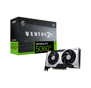 MSI RTX 5060 Ti 8G VENTUS 2X OC PLUS NV RTX 5060TI 8Gb 128bit GDDR7 2617 / 28000 / 
