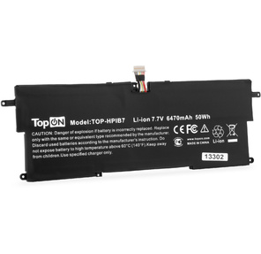 Батарея для ноутбука TopON TOP-HPIB7 7.7V 6740mAh литиево-ионная HP EliteBook X360 1020 G2  (103299)
