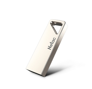 Флеш Диск Netac 8Gb U326 NT03U326N-008G-20PN USB2.0 серебристый