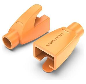 Колпачки изолирующие Vention для разъемов RJ-45  (50шт.) - Оранжевый