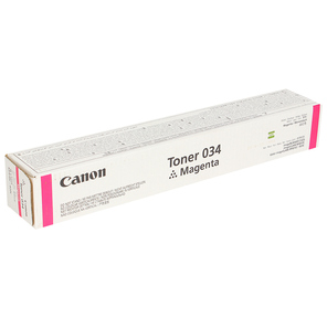Тонер CANON 034 M TONER  красный для IR C1225