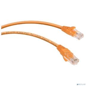 Патч-корд U / UTP 5e кат. 0.15м. Cabeus PC-UTP-RJ45-Cat.5e-0.15m-OR-LSZH неэкранированный,  оранжевый           40