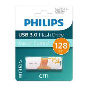 Флеш накопитель 128GB PHILIPS CITI3.0 128GB,  USB 3.0