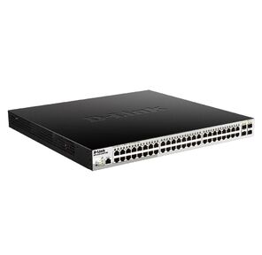 D-Link DGS-1210-52MPP / ME / B3A,  PROJ L2 Managed Switch with 48 10 / 100 / 1000Base-T ports and 4 1000Base-X SFP ports   (48 PoE ports 802.3af / 802.3at  (30 W),  PoE Budget 740 W).16K Mac address,  802.3x Flow C