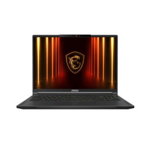 Ноутбук MSI Stealth 16 AI A2HWGG-085XRU Core Ultra 7 255H 32Gb SSD1Tb NVIDIA GeForce RTX 5070 8Gb 16" OLED QHD+  (2560x1600) FreeDOS black WiFi BT Cam  (9S7-15F535-085)