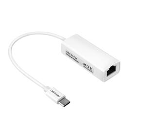Адаптер GoPower Type-C  (m)-RJ-45  (f) 100 мб / с белый  (1 / 100)
