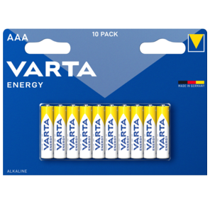 Батарейка Varta ENERGY LR03 AAA BL10 Alkaline 1.5V  (4103)  (10 / 200)