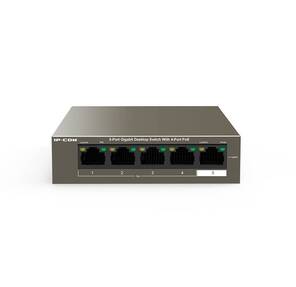 IP-COM F1105P-4-63W Неуправляемый PoE коммутатор 5*10 / 100Etherne,  802.3af / at,  до 63Вт