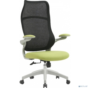 Кресло Cactus CS-GMC505-GYGN черный сиденье салатовый пластик серый