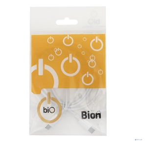 Bion BXP-CCP-USBC-CMCM-1M-W Кабель USB Type-C to Type-C  (CM / CM),  3A,  1м,  белый