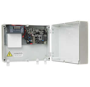 OSNOVO Уличный медиаконвертер GE с PoE,  1 *10 / 100 / 1000Base-T с PoE  (до 30W),  1*SFP  (1000Base-X)