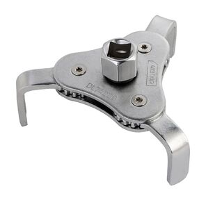 Съемник масляных фильтров трехлапый Deli DL7400B рабочий диапазон 63-102мм,  сталь Cr-V