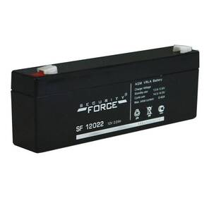 Аккумуляторная батарея Delta  (Security Force) SF 12022 напряжение 12В,  емкость 2, 2Ач,  клемма F1  (ДхШхВ: 179х35х61мм Полная высота 67мм;Кол-во элементов 6; Срок службы 3-5лет; Гарантия 1год)