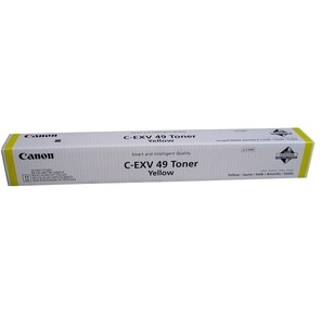 Тонер CANON C-EXV49 TONER Y желтый
