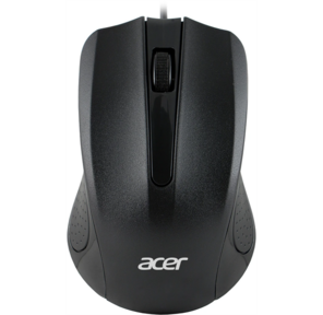 Мышь Acer OMW010 черный оптическая  (1200dpi) USB  (3but)