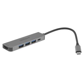 DAHUA  Док станция 5 in 1 USB 3.1 Type-C to HDMI + USB 3.0 + PD Docking Station