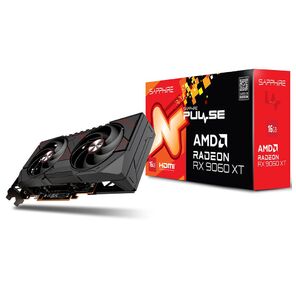 Видеокарта Sapphire PCI-E 5.0 11350-03-20G PULSE AMD RADEON RX 9060 XT GAMING OC 16GB DUAL AMD Radeon RX 9060XT 16Gb 128bit GDDR6 2700 / 20000 HDMIx2 DPx2 HDCP Ret