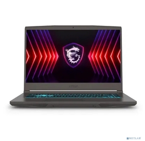 Ноутбук MSI Thin 15 B13VE-3023US Core i5 13420H 16Gb SSD512Gb NVIDIA GeForce RTX4050 6Gb 15.6" IPS FHD  (1920x1080) Windows 11 Home Multi Language grey WiFi BT Cam