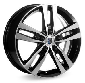 Легковой диск КиК 6, 5 / 16 5*112 Алмаз черный SK