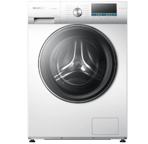 Стиральная машина Sharp /  Стиральная машина, 595х845х620 мм.,  фронтальная загрузка,  cтирка до 10 кг,  электронное управление, отжим при 1200 об / мин, защита от протечек,  инверторный двигатель, пр-во Китай