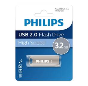 Флеш накопитель 32GB PHILIPS IRON 3.0 32GB,  USB 3.0