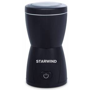 Кофемолка Starwind SGP8426 200Вт сист.помол.:ротац.нож вместим.:80гр черный