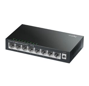 8-Port 10 / 100 Mbps Desktop Switch,  8 10 / 100M RJ45 Ports,  Loop Detection,  Metal Case,  Power Saving,  Plug & Play