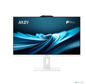 MSI Pro AP272P 14M AiO 27" FHD (1920x1080)IPS AG Non-touch,  Core i7-14700  (2.1GHz),  16Gb DDR5 (2x8Gb),  512GB SSD M.2,  Intel UHD,  WiFi,  BT,  camera,  WirelessKB&mouse Eng / Rus, noOS, 1y war-ty,  White