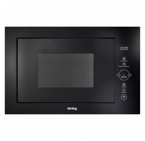 Встраиваемая СВЧ-печь KORTING KMI 825 TGN,  сенсорные переключатели,  чёрное стекло