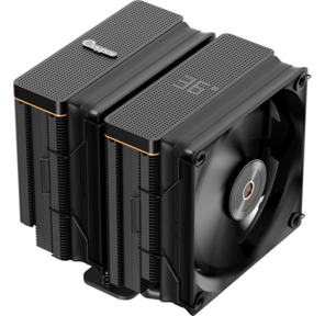 Кулер для процессора Ocypus Iota A62 BK,  2x120mm FAN,  Display Panel,  6 HEAT PIPES,  4-PIN PWM,  500-2000 RPM,  29DBA,  FDB,  LGA115X / 1200 / 1700 / 18XX,  AM4 / AM5