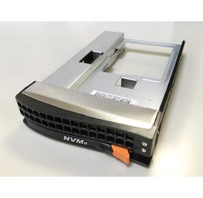 Supermicro MCP-220-00138-0B Tool-less NVMe Black gen-5 3.5-to-2.5 drive tray,  Orange tab