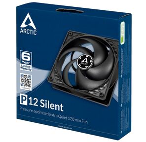 Вентилятор корпусной ARCTIC Cooling P12 Silent  (black / black)    (ACFAN00130A)