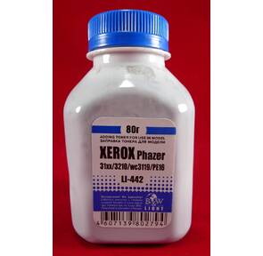Тонер XEROX Phaser 31xx / 3100 / 3200 / 3210 / WC3119 / PE 16  (фл,  80г) B&W Light фас России