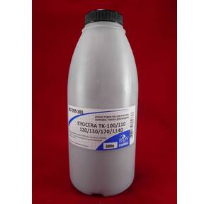 Тонер Kyocera TK-100 / 110 / 120 / 130 / 170 / 1140,   FS-720 / 820 / 920 / 1016MFP / 1116MFP / 1030 / 1028MFP / 1128MFP / 1035 / 1135MFP / 1300D / 1350 / 1370DN / 1320D,  M2035 / M2535  (фл. 300г) B&W Standart фас Россия