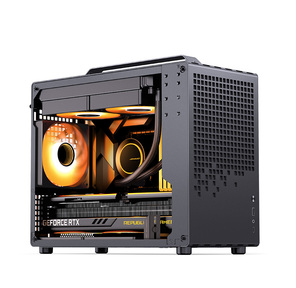 Корпус без блока питания /  Корпус JONSBO Jonsplus Z20 Black MATX без БП,  боковая панель из закаленного стекла,  mini-ITX,  micro-ATX,  черный