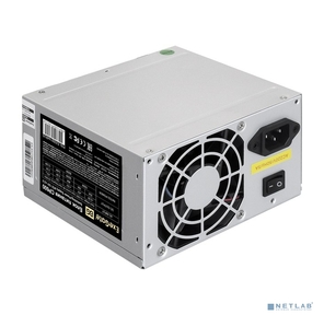 Блок питания 600W ExeGate CP600  (ATX,  PC,  8cm fan,  24pin,   (4+4)pin,  PCI-E,  3xSATA,  2xIDE,  кабель 220V в комплекте)